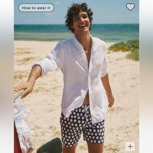 J. Crew Irish Linen Shirt